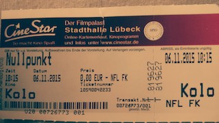Bildunterschrift: Begehrtes Ticket für einen empfehlenswerten Film. Foto: Janna Klabunde