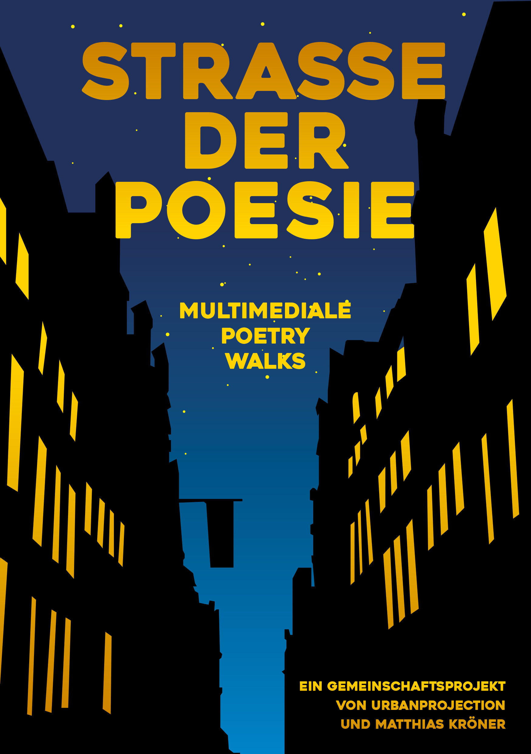 Straße der Poesie - Multimediale Poerty Walks
