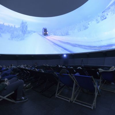 Screening "Arrán 360° 2.0" im InfinityDome