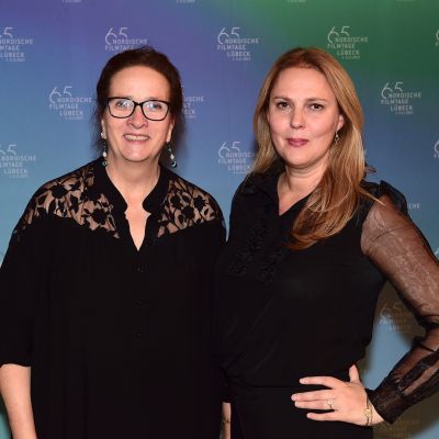 Stine Oppegaard, Margreth Olin (director "Songs of Earth") © Nordische Filmtage Lübeck / Wolf-Dietrich Turné