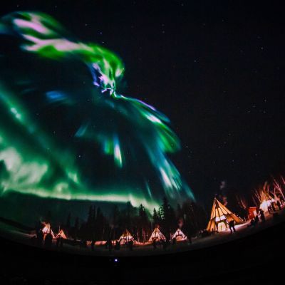 Screening of "Auroras – Lights of Wonder" © Nordische Filmtage Lübeck / Olaf Malzahn