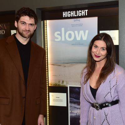 Kęstutis Cicėnas (actor "Slow"), Grēta Grinevičiūtė (actor "Slow") © Nordische Filmtage Lübeck / Wolf-Dietrich Turné