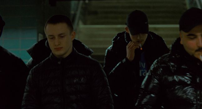 David unterwegs mit Freunden