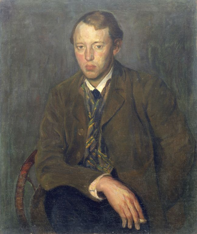 Selbstporträt von Aksel Waldemar Johannessen