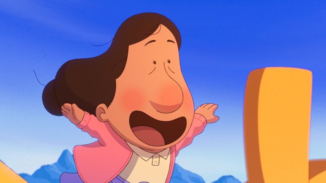 Doña Marta freut sich