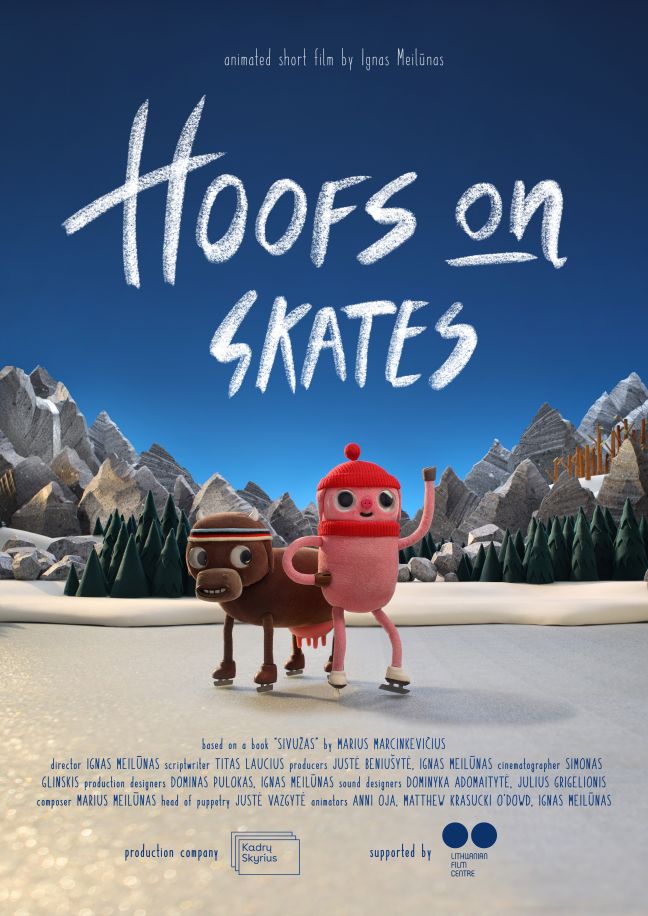 Filmposter "Hoofs on Skates"