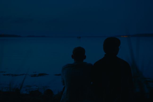 Jona mit Paul am Meer