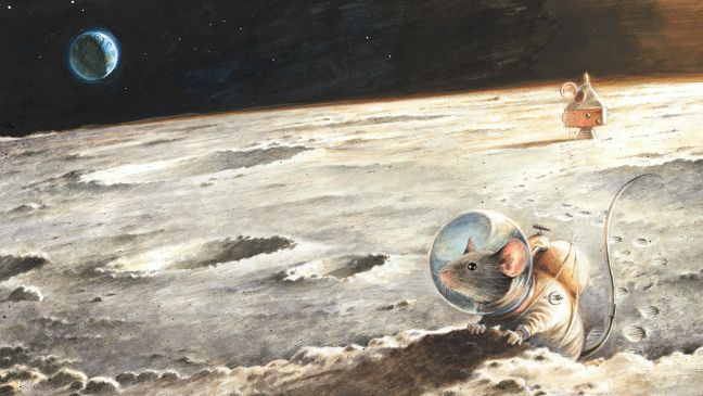 Armstrong auf dem Mond