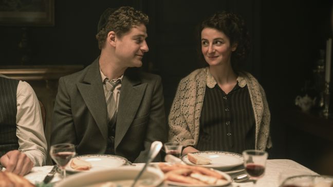 Jewish refugees Janka Kollman (Naemi Latzer) and Georg Kollman
(Rony Herman) enjoy their newfound, but short-lived, freedom in Finland.