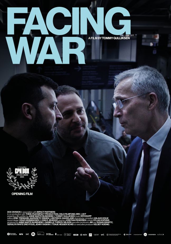 Filmposter Facing War