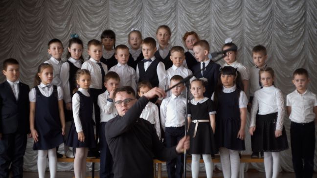 Pavel With Children Choir