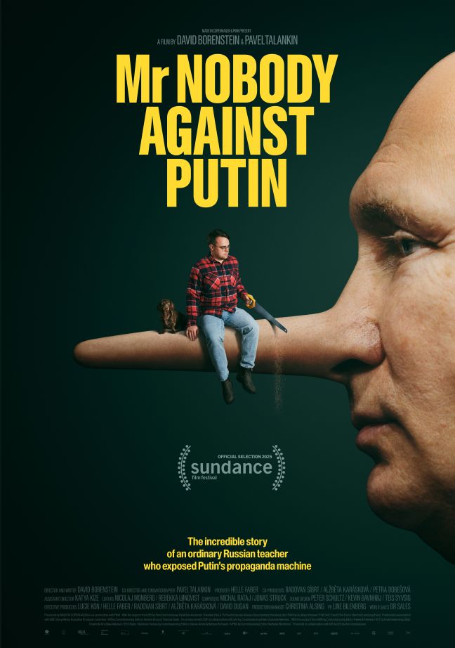 Filmposter Mr. Nobody Against Putin