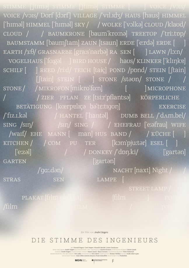 Filmplakat Die Stimme des Ingenieurs