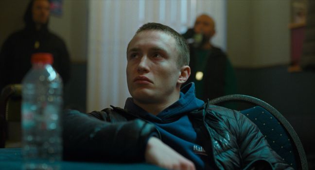 David mit Tränen in den Augen