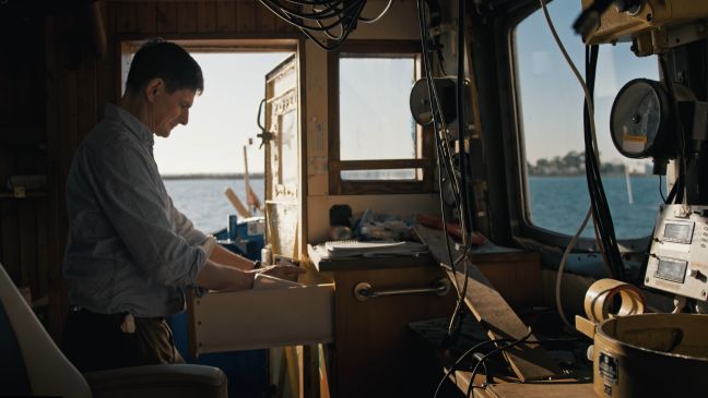 Oliver Schmidt auf der Brücke