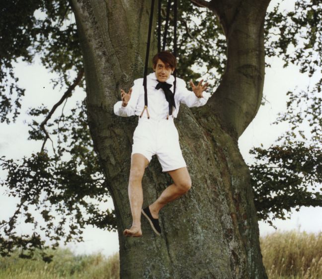 Picasso hängt im Baum