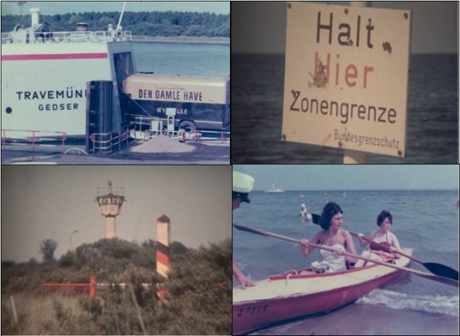 Collage aus vier Bildern