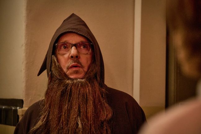 Horst Rohde mit Fake-Bart