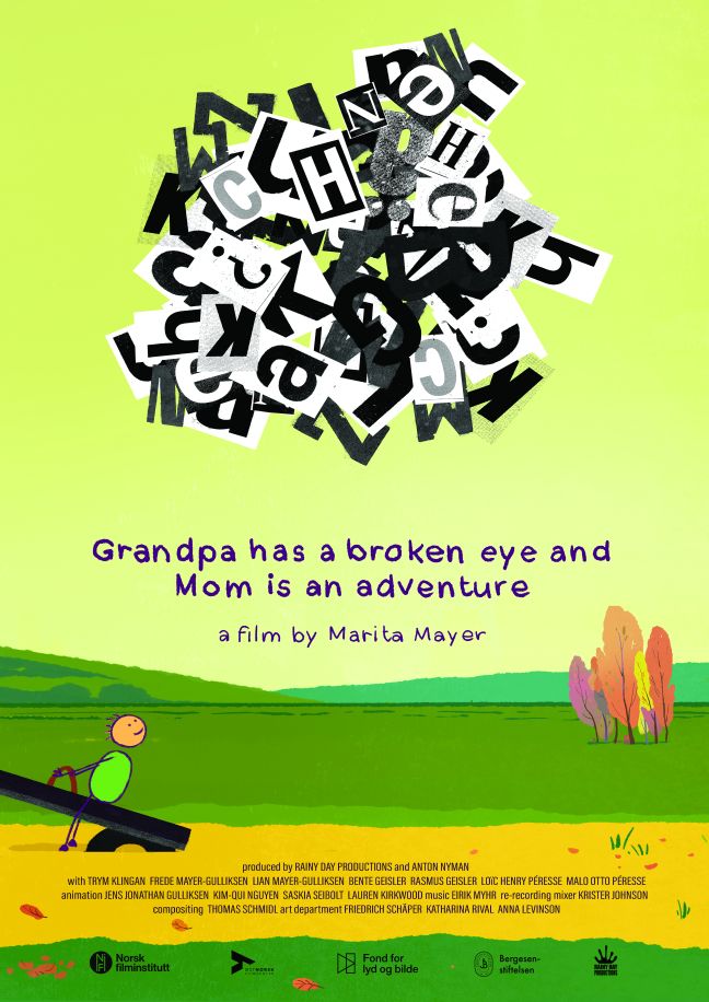 Filmposter Grandpa Has a Broken Eye and Mom Is an Adventure