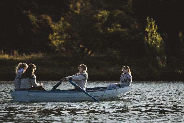 Protagonistinnen im Boot