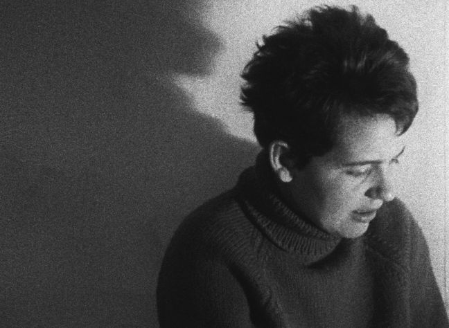 Öyvind Fahlström von schräg oben fotografiert