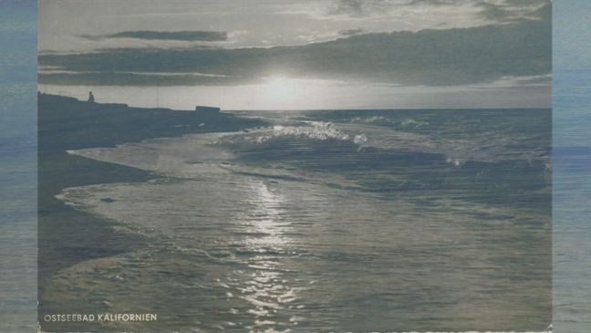 Postkarte des Ostseebads Kalifornien