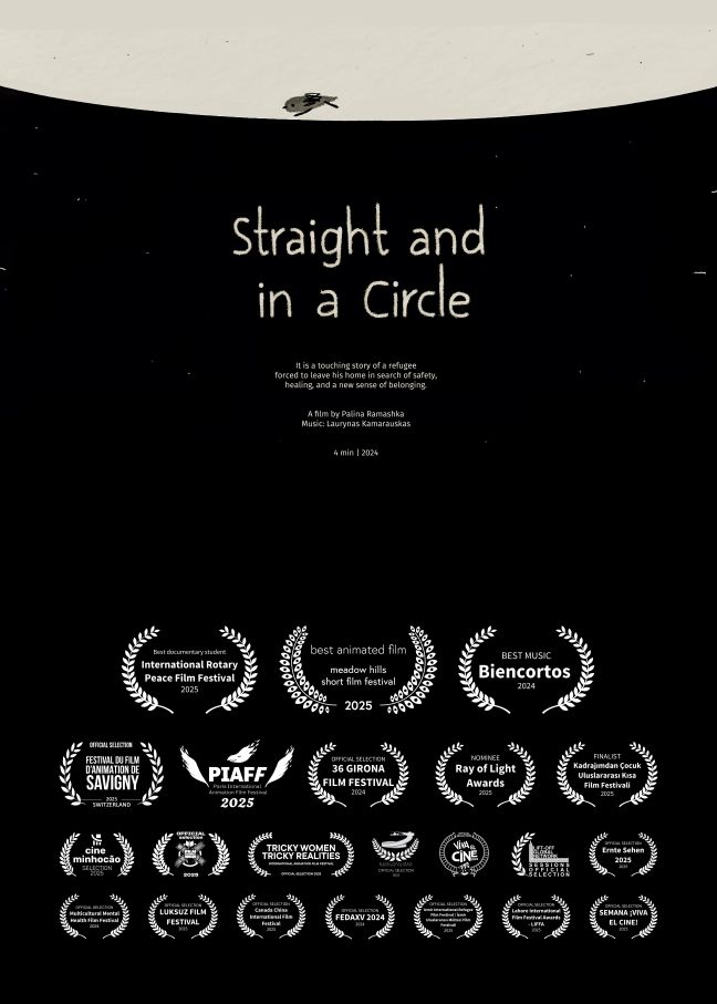Filmplakat Straight and in a Circle