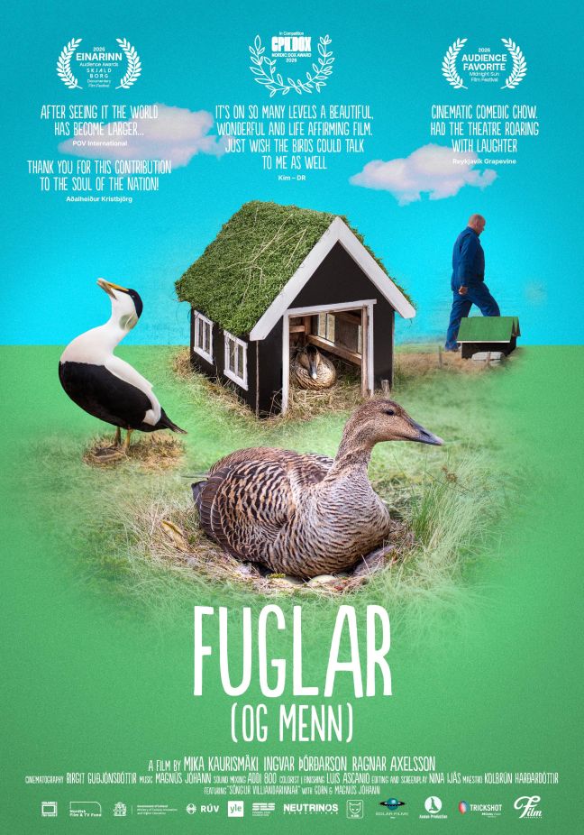 Filmposter Fuglar og menn