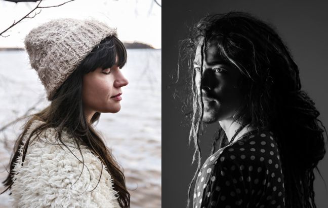 Arttu Nieminen und Veera Neva (Künstler:innen Juuret)