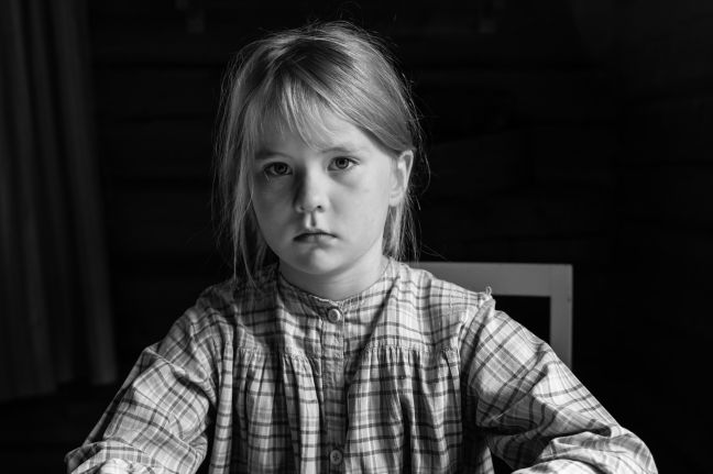 Nahaufnahme Je'vida als Kind