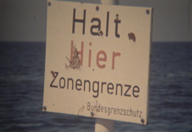 Zonengrenzenschild