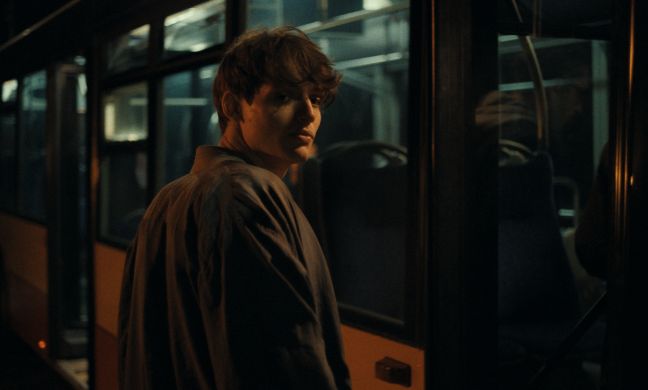 The Antagonist Lucas getting on the bus